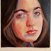 My project for course: Portrait Painting with Oil: Explore Light and Shade Ein Projekt aus dem Bereich Bildende Künste, Malerei und Ölmalerei von zoeybaloey - 22.03.2023