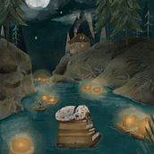 My project for course: Children’s Illustration with Procreate: Paint Magical Scenes. Ilustração tradicional, Ilustração digital, Ilustração infantil, Pintura digital, e Álbum ilustrado projeto de evi_radoes - 24.03.2023