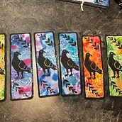 Bookmark - Respect pigeons. Watercolor Painting, Traditional illustration, Arts, and Crafts project by carri07 - 03.24.2023