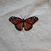 Mon projet du cours : Technique de broderie réaliste. Ilustração tradicional, Bordado, e Design têxtil projeto de Pricile Richart - 24.03.2023