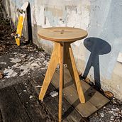 From Trash to Treasure: Watch Me Turn an Old Cabinet Door into a Designer Chair :My project for course: Professional Woodworking for Beginners. Arts, Crafts, Furniture Design, Making, Interior Design, DIY, and Woodworking project by tygoodall - 03.15.2023