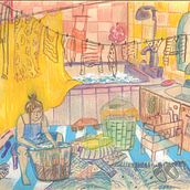 My project for course: Exploratory Sketchbook: Find Your Drawing Style. Ilustração tradicional, Esboçado, Criatividade, Desenho, Pintura em aquarela, Sketchbook, e Pintura guache projeto de Mastura Khamro - 24.03.2023