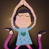 Meu projeto do curso: Papel machê para iniciantes: escultura de personagem colorido Ein Projekt aus dem Bereich Traditionelle Illustration, Design von Figuren, Spielzeugdesign, Art To, Kreativität mit Kindern, H und werk von fmaiao - 21.03.2023