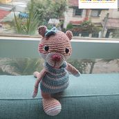 Mi proyecto del curso: Diseño de amigurumis: crea personajes de crochet. Arts, Crafts, Fiber Arts, Creating with Kids, Crochet, and Amigurumi project by aforero073 - 03.25.2023