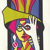 My project for course: Papercut: Illustrating with Layers of Paper. Un proyecto de Ilustración tradicional, Papercraft, Diseño de personajes, Diseño gráfico y Dibujo de Rosane Badan - 20.03.2023