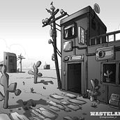 Mi proyecto del curso | Concept Art: introducción al diseño de escenarios. Un projet de Illustration traditionnelle, Cinéma, vidéo et télévision, Animation, Illustration numérique, Jeux vidéo, Art conceptuel , et Conception de jeux vidéo de Sergio Balbás Martín - 25.03.2023