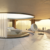 Mi proyecto del curso: ArchViz de interiores: crea diseños 3D surrealistas con Blender. Un progetto di Architettura, Architettura d'interni, Architettura digitale e ArchVIZ di Kaleb Hernandez - 26.03.2023