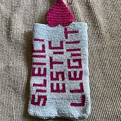 Mi proyecto del curso: Introducción al tapestry. Een project van Ontwerp van accessoires, Patroonontwerp, Textiel, Haken y Textielontwerp van nenabolamla - 26.03.2023