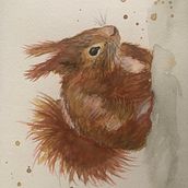 Il mio progetto del corso: Ritratti espressivi di animali ad acquerello. Traditional illustration, Watercolor Painting, Realistic Drawing, and Naturalistic Illustration project by stefaniarivoirapsi_1 - 03.26.2023