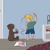 My project for course: Creating Characters for Children's Stories with Procreate. Un projet de Illustration traditionnelle, Conception de personnages, Illustration numérique, Illustration jeunesse , et Dessin numérique de Malin Wennerhult - 26.03.2023
