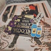 Story Stack Enamel Pins - 2022 Pin Club. Design, Traditional illustration, Accessor, and Design project by Jamie-Lee Turner - 03.26.2023