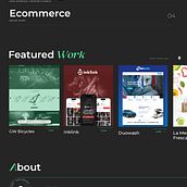 Mi proyecto del curso: Diseño de landing para portafolio personal. Web Design, Digital Design, Digital Product Design, and Product Design project by Daniel Muñoz - 03.26.2023