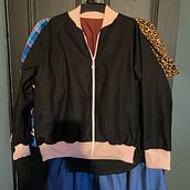 My project for course: Make and Customize Your First Bomber Jacket. Fashion Design, Sewing, Patternmaking, and Dressmaking project by Mary Lord - 03.26.2023