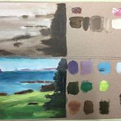 Acrylic Paint project: "Landscape Oil Painting with Plein-air Techniques". Un progetto di Belle arti, Pittura e Pittura ad olio di Tim Moran - 29.03.2023