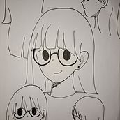 Mi proyecto del curso: Creación de personajes manga. Traditional illustration, Character Design, Comic, and Manga project by Natalia Sobarzo Islas - 03.22.2023