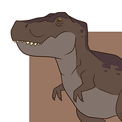 T-rex . % Souslik Schmidt tarafından hazırlanan Geleneksel illüstras, Ve on projesi - 03.27.2023
