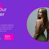 Narita Creative Presentation Template Motivation. Un proyecto de Gestión del diseño, Diseño gráfico, Marketing, Comunicación y Diseño de presentaciones						 de Lam Vu - 22.03.2023