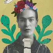 My project for course: Experimental Embroidery Techniques on Paper. Fine Arts, Collage, Embroider, and Textile Design project by chiara_gasparetto - 03.27.2023