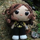 My project for course: Amigurumi: Learn to Crochet People. Un progetto di Artigianato, Design di giocattoli, Fiber Art, Uncinetto, Amigurumi e Textile Design di skittles.l.n.2001 - 23.03.2023