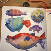 My project for course: Creative Watercolor Sketching for Beginners. Un proyecto de Ilustración tradicional, Bocetado, Creatividad, Dibujo, Pintura a la acuarela y Sketchbook de steffi_91_gebhart - 27.03.2023