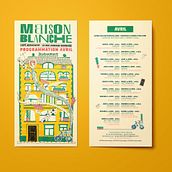 Programas "Maison Blanche". Design, Traditional illustration, Art Direction, Accessor, and Design project by Alejandro Cuervo Vigoa - 03.27.2023