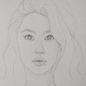 Mijn project van de cursus: Sketchbook met portretten: verken het menselijk gezicht. Sketching, Drawing, Portrait Drawing, Artistic Drawing, and Sketchbook project by biekevn - 03.27.2023