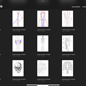 Mein Abschlussprojekt für den Kurs: Anatomische Zeichnung für Anfänger. Fine Arts, Sketching, Pencil Drawing, Drawing, Realistic Drawing, and Figure Drawing project by Lena - 03.27.2023