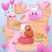 Meu projeto do curso: Design de mundos kawaii: crie ilustrações alegres. Een project van Ontwerp van personages, Digitale illustratie y Manga van Helen Morschel - 27.03.2023