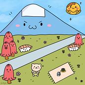 My project for course: Designing Kawaii Worlds: Spread Joy Through Illustration . Design de caractere, Ilustrație digitală și Manga de pangsawangteerawat - 03.28.2023