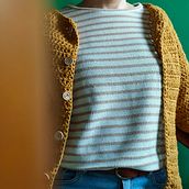 Mi proyecto del curso: Top-down: prendas a crochet de una sola pieza. Fashion Design, Fiber Arts, DIY, Crochet, and Textile Design project by Lidia CR - 03.28.2023