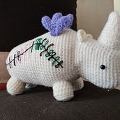 Mi proyecto del curso: Diseño y creación de amigurumis. Un proyecto de Artesanía, Diseño de juguetes, Tejido, DIY, Crochet, Amigurumi y Diseño textil de susyp0785 - 28.03.2023