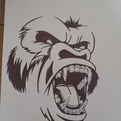 Meu projeto do curso: Tatuagem para principiantes. Tattoo Design project by Faah Medeiros - 03.26.2023