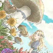 My project for course: Atmospheric Painting in Procreate: From Concept to Color. Een project van Digitale illustratie, Digitale tekening y Redactionele illustratie van Ashley Hong - 25.03.2023