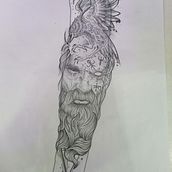 Proyecto final del curso: Técnicas de tatuaje blackwork con línea fina. Projekt z dziedziny Projektowanie tatuaż użytkownika Antonio Romero - 18.03.2023
