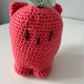 Mon projet du cours : Amigurumi : création de personnages au crochet Ein Projekt aus dem Bereich H, werk, Spielzeugdesign, Weben, Crochet, Amigurumi und Textildesign von Delphine - 28.03.2023