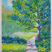 Mi proyecto del curso: Pintura de paisajes con gouache para principiantes. Fine Arts, Painting, Naturalistic Illustration, and Gouache Painting project by Katarzyna Śpiewak - 03.29.2023