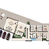 Mi proyecto del curso: Postproducción de planimetría arquitectónica en Photoshop. Un proyecto de Arquitectura, Arquitectura digital e Ilustración arquitectónica de Gabriela Sanchez - 30.03.2023