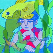 Under. Traditional illustration project by mickeymissed - 03.30.2023