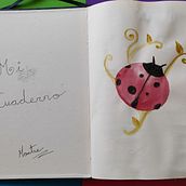 Mi proyecto del curso: Técnicas de ilustración para desbloquear tu creatividad. Design, Traditional illustration, Fine Arts, Painting, Creativit, Creating with Kids, and Sketchbook project by monchipunto - 03.30.2023
