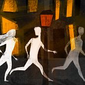 Streetlights. Projekt z dziedziny Malarstwo c, frowe, Trad, c i jna ilustracja użytkownika Hannah Clair - 30.03.2023