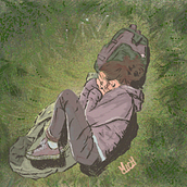 Baby girl. Traditional illustration, and Digital Painting project by Michelle Bracho - 03.31.2023