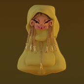 Mi proyecto del curso: Creación de personajes kawaii en 3D con Blender. Traditional illustration, Character Design, Digital Illustration, 3D Modeling, and Manga project by Delfina Cavallaro - 03.30.2023