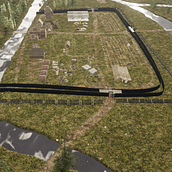 Anglo-Saxon and Medieval Kingston on Thames. 3D Modeling project by David Horgan - 03.29.2023
