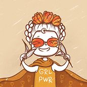 A Character For a Community of Moms Ein Projekt aus dem Bereich Traditionelle Illustration und Design von Figuren von Nadia Rubina - 31.03.2023