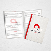 Carta Restaurante. Graphic Design project by Candela Cañedo Monasterio - 03.31.2023