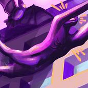 My project for course: Atmospheric Painting in Procreate: From Concept to Color. Digital Illustration, and Digital Drawing project by grace campbell - 04.01.2023