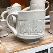 Stamped mug. Arts, and Crafts project by Steve Settle - 04.01.2023