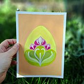 Easter Illustration with Acrylic. Traditional illustration, Fine Arts, Painting, Drawing, Acr, lic Painting, and Botanical Illustration project by Kriszti Szabó - 04.01.2023