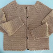 Mi proyecto del curso: Top-down: prendas a crochet de una sola pieza. Un progetto di Fashion design, Fiber Art, DIY, Uncinetto e Textile Design di Susana Diaz - 01.04.2023