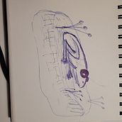 Meu projeto do curso: Ilustração de sketchbook à caneta: transforme seus erros. Sketching, Drawing, Sketchbook & Ink Illustration project by alisergios - 07.20.2023